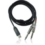 Behringer LINE 2 USB Stereo 1/4" Line In to USB Interface Cable - Image 2