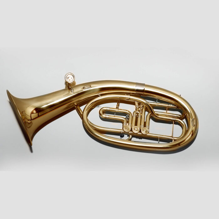 EXP B1BB Baritone horn 1 Explorer EXP B1BB Baritone Horn - Image 1