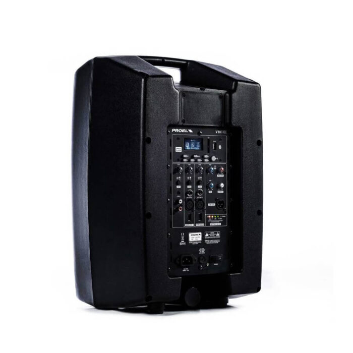 Proel V10FREE All-in-one Battery-Powered 10" Portable Speaker - Image 2