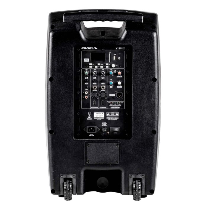 Proel V12FREE All-in-one Battery-Powered 12" Portable Speaker - Image 6