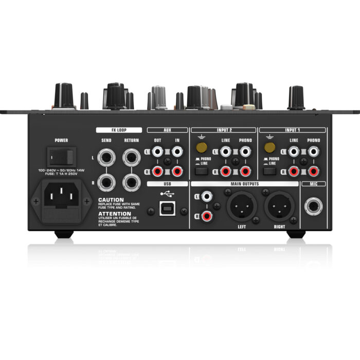 Behringer NOX404 Premium 2-Channel DJ Mixer - Image 3