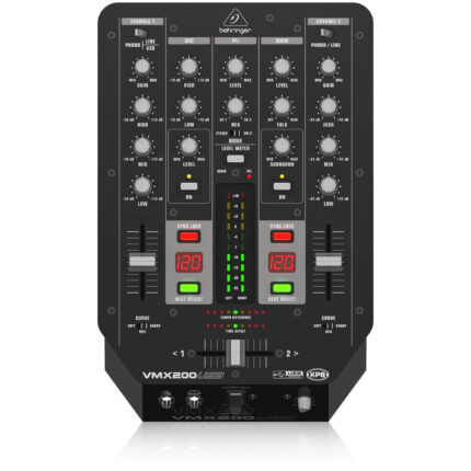 Behringer VMX200USB Professional 2-Channel DJ Mixer